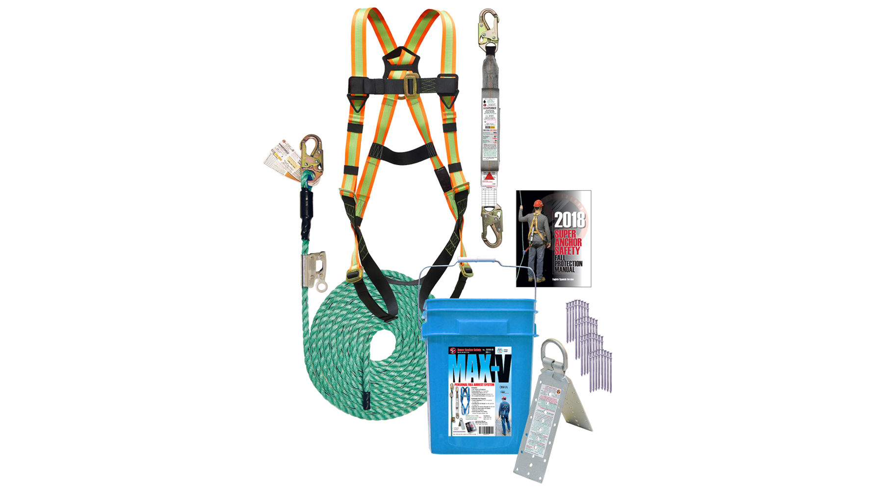 MAX-V Safety Kits - Removable Absorber - 3200 B Series