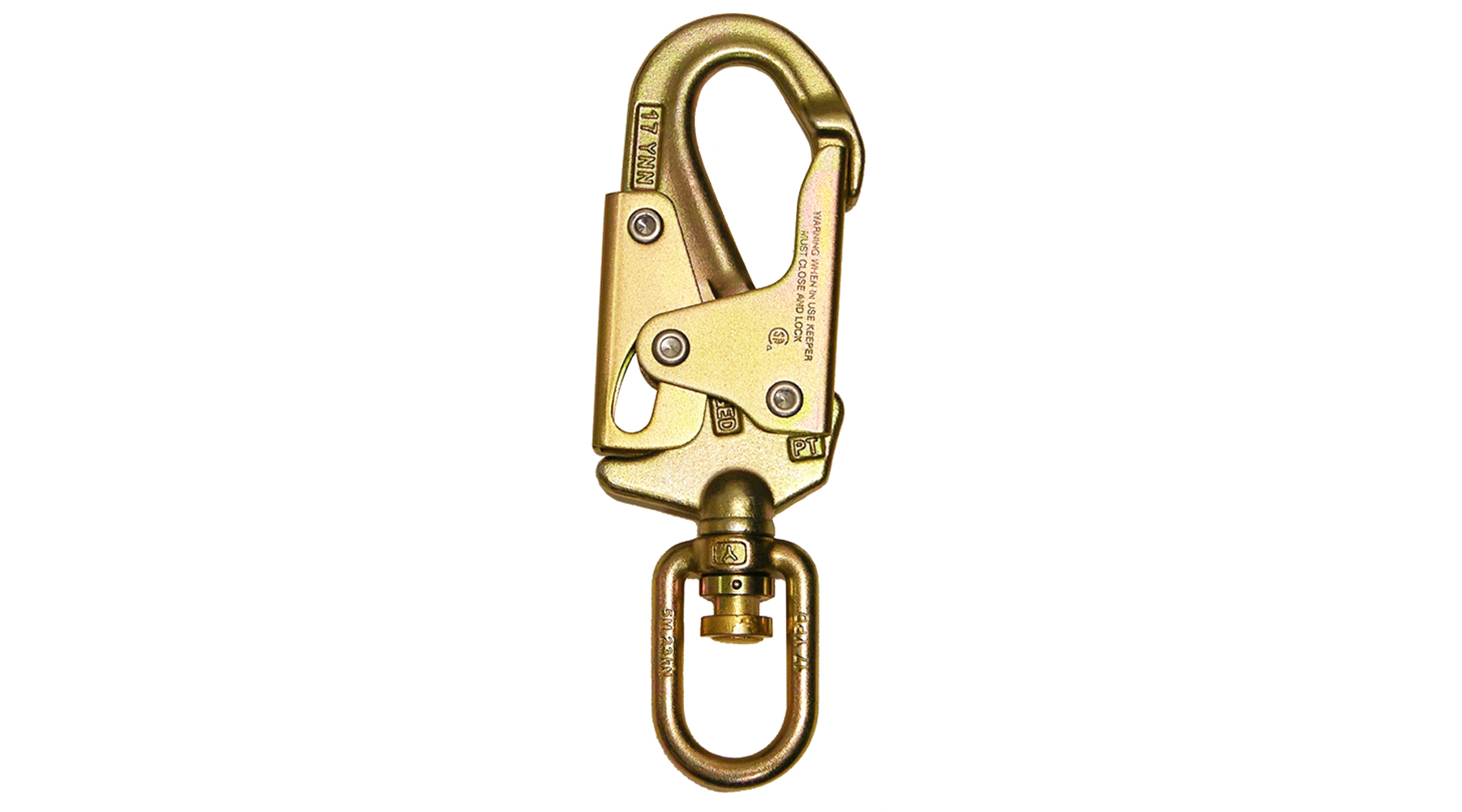 Steel Double Locking Swivel Snaphook – Super Anchor Safety