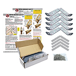 1075 - 10pc D-Minus Anchor 11ga Steel Retail Pack