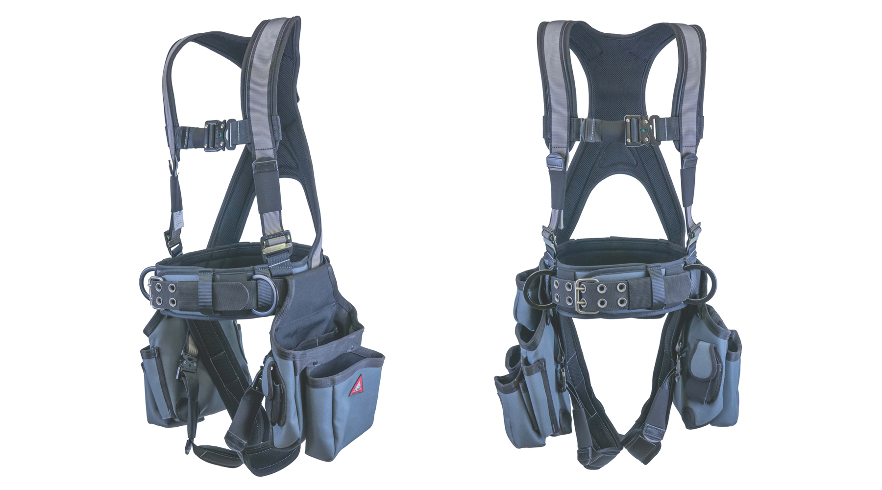 Super Anchor 6151-GSS Deluxe Tool Bag Harness Silver Small