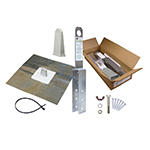 2820-G - ARS Tile Roof Anchor Kit w/ Gray Stem Cover