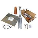 2820-T - ARS Tile Roof Anchor Kit w/ Terra Cotta Stem Cover