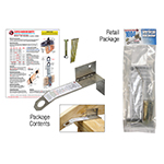 1004 - Vertical Wall Anchor & Fastener Kit