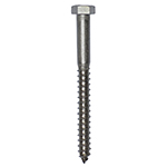 20-pack 18-8 3/8in x 3.0in stainless steel lag bolts