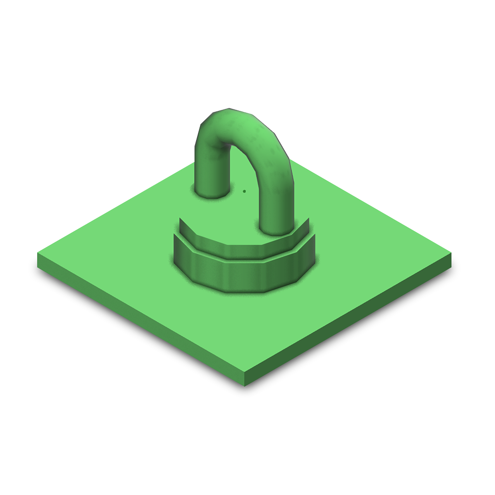 CRA Anchor D-Plate Anchor 1037 SX