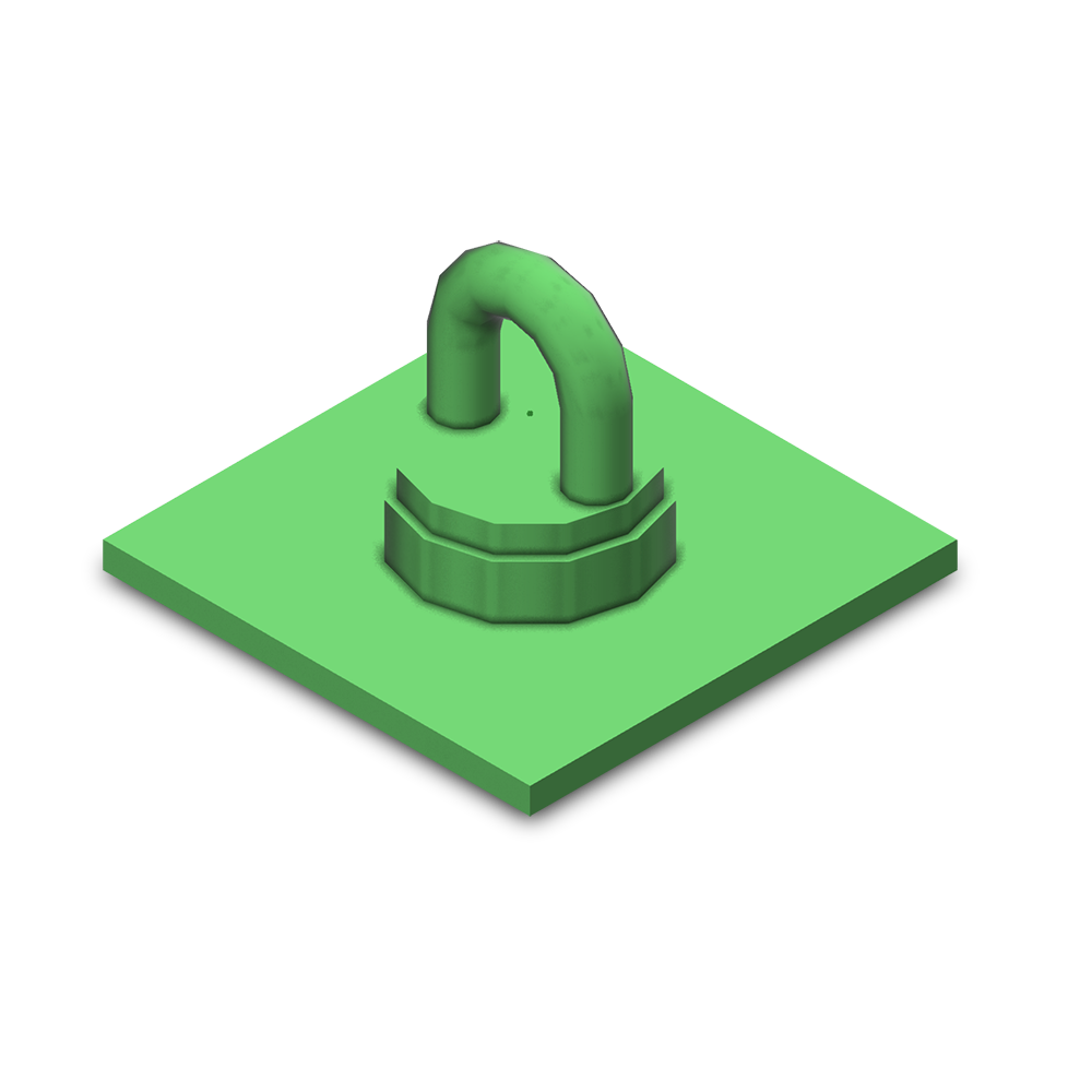 CRA Anchor D-Plate Anchor 1301 X