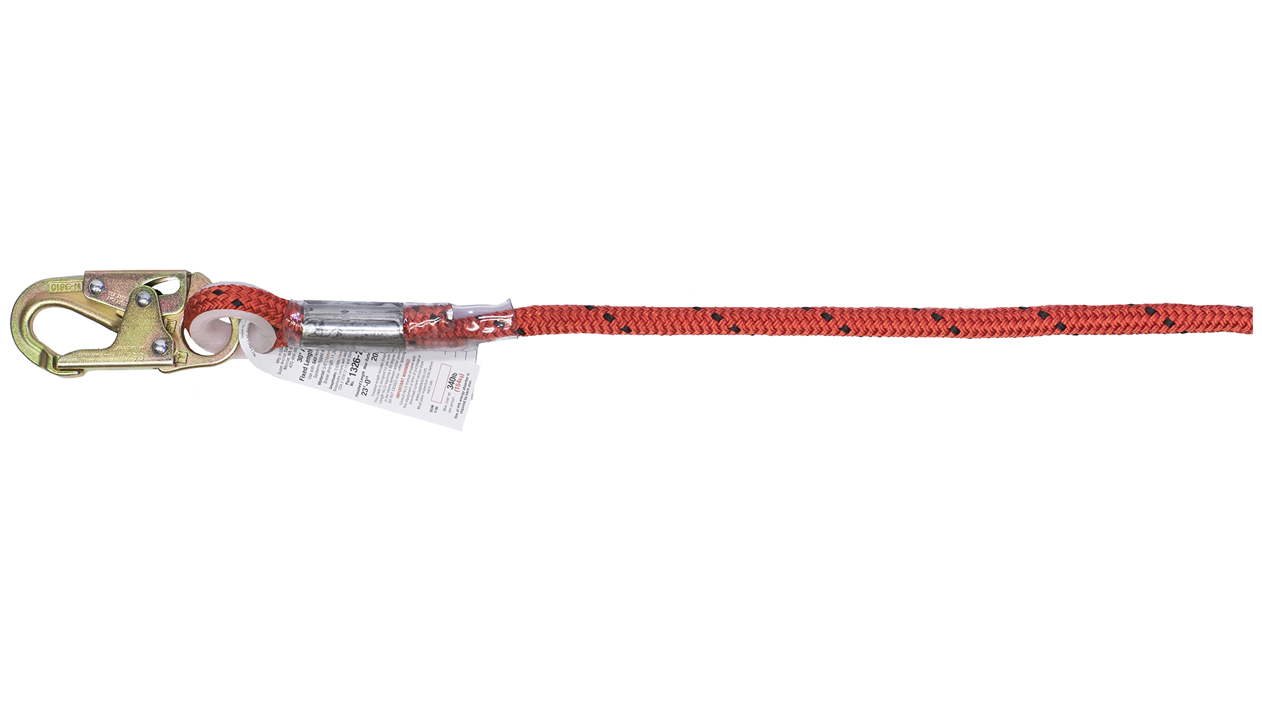 Horizontal Lifeline Rope System 30 Degree Fixed Length