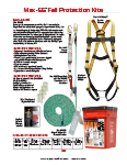 2022A Fall Protection Cat. - Pg. 60