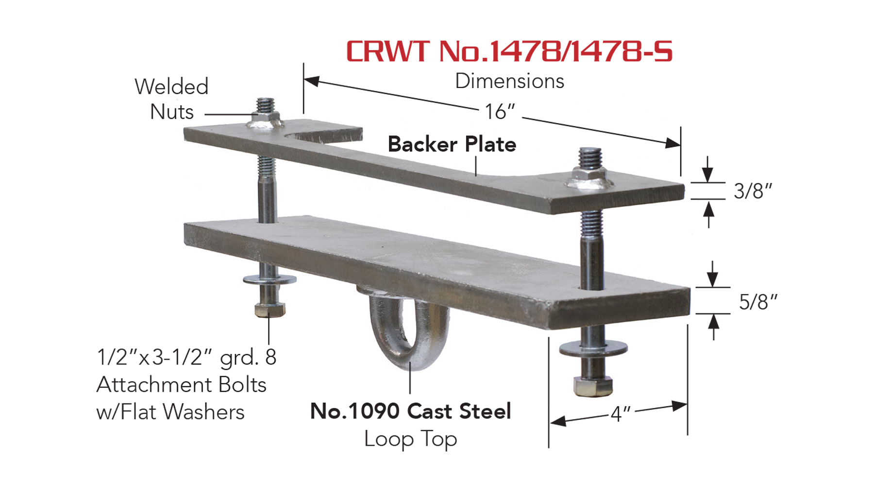 Open Web Steel Truss/Joist Anchor