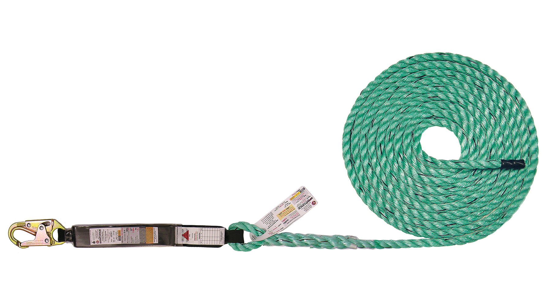 Maxima FA Fall Arrester Lifeline - No Rope Grab Options