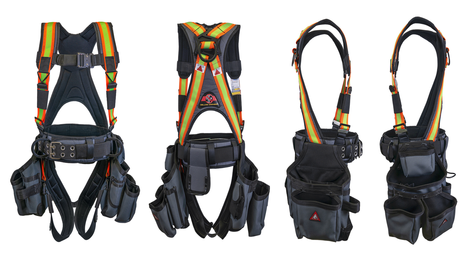 Deluxe Tool Bag Harness Hi-Viz