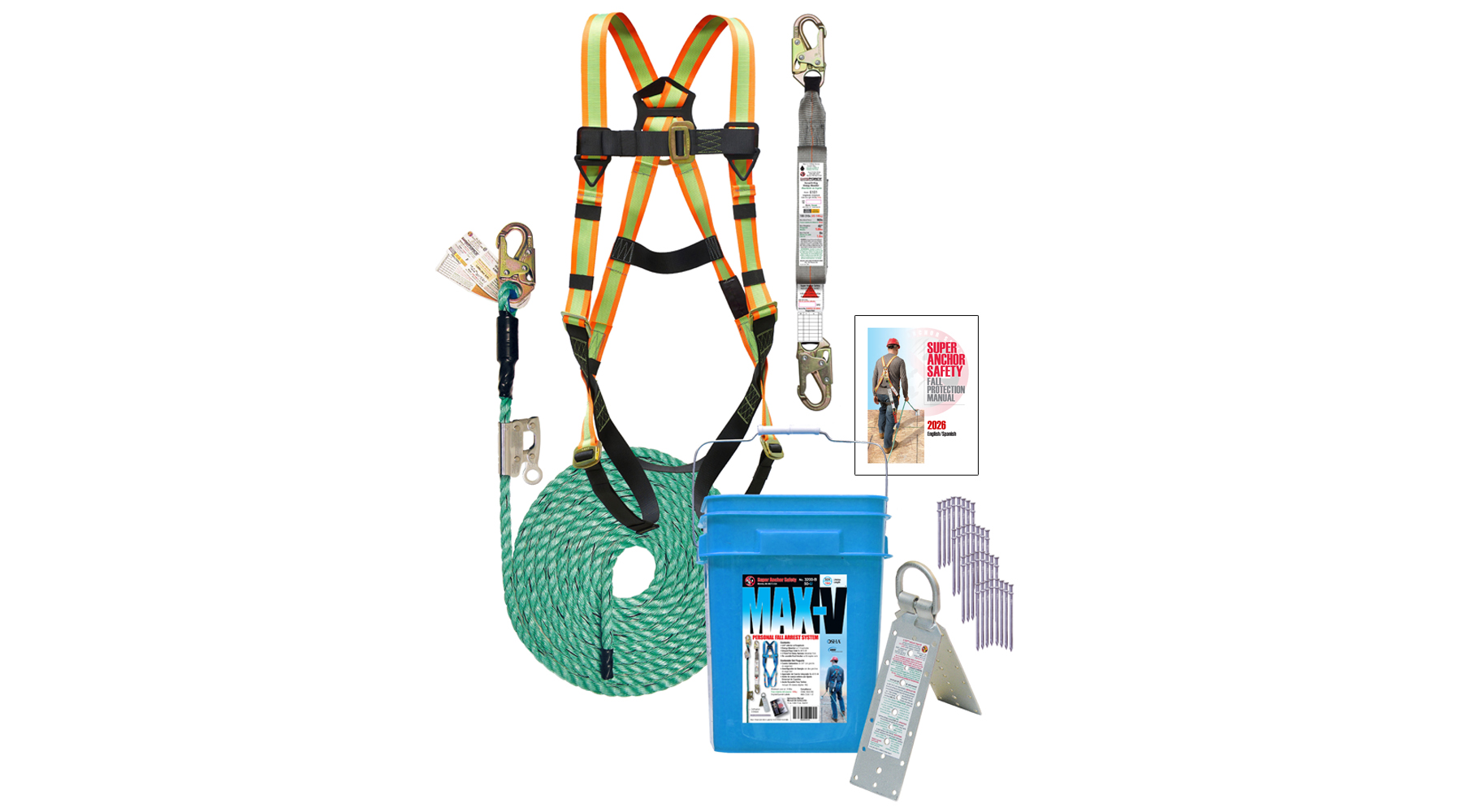 MAX-V Safety Kits - Removable Absorber - 3200 B Series